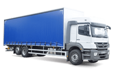Car Hire Sutton-in-Ashfield - 26 Tonne Curtain Side Lorry - Truck hire Sutton-in-ashfield
