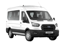Car Hire Sutton in Ashfield - Ford Minibus - Accommodates 12 Passengers - Minibus hire Sutton in ashfield